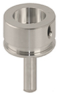 EM-Tec PS8 pin stub round clamp up to Ø6mm, Ø12.7x7.2mm, pin